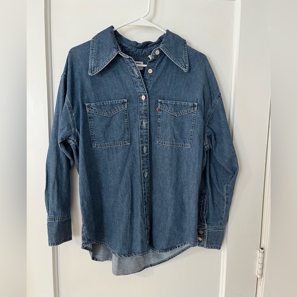 Levi's Denim Button Up Size XS